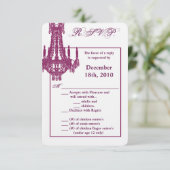 3.5x5 R.S.V.P. Kaart Crystal Kroonluchter Glitz Gl (Staand voorkant)