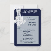 3.5x5 R.S.V.P. Kaart Crystal Kroonluchter Glitz Gl (Voorkant)