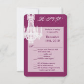 3.5x5 R.S.V.P. Kaart Crystal Kroonluchter Glitz Gl (Voorkant)