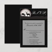 3.5x5 R.S.V.P. kaart Hunters Moon herten bok hinde (Voorkant / Achterkant)