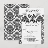 3.5x5 R.S.V.P. kaart Huwelijk Damaskus (Voorkant / Achterkant)