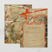 3,5x5 R.S.V.P.-kaart Huwelijksjacht Cam RSVP Kaartje (Voorkant / Achterkant)