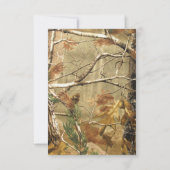 3.5x5 R.S.V.P.-kaart Huwelijksjagers Cam RSVP Kaartje (Achterkant)