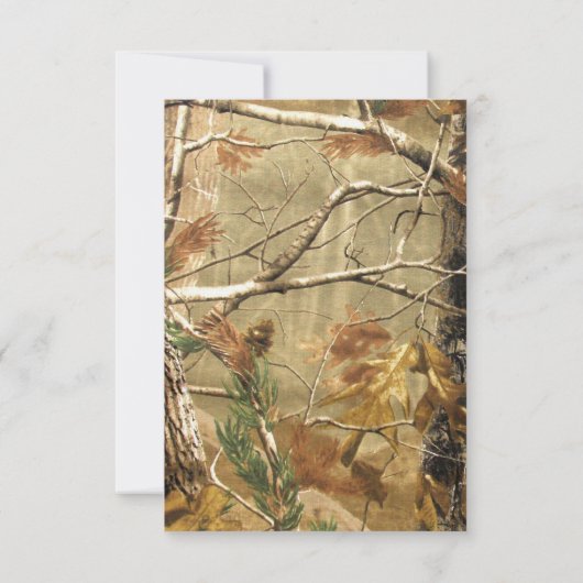 3.5x5 R.S.V.P.-kaart Huwelijksjagers Cam RSVP Kaartje (Achterkant)