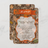 3.5x5 R.S.V.P. kaart Jachtkoppel Herten Hinde Reeb (Voorkant / Achterkant)