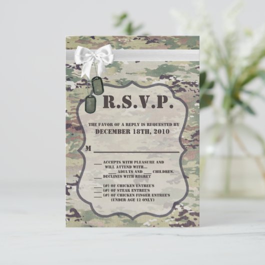 3.5x5 R.S.V.P. Kaart Leger Luchtmacht OCP Camo Uni (Staand voorkant)