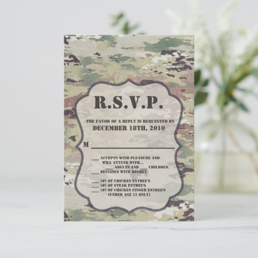3.5x5 R.S.V.P. Kaart Leger Luchtmacht OCP Camo Uni (Staand voorkant)