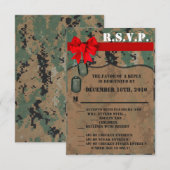 3.5x5 R.S.V.P. kaart Marine DIGITALE PRINT Uni (Voorkant / Achterkant)