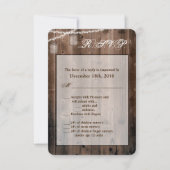 3.5x5 R.S.V.P. Kaart Mason Jar String Lights Schuu (Voorkant)