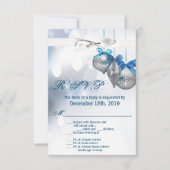 3.5x5 R.S.V.P. Kaart Ornamenten Sneeuwvlokken Snee (Voorkant)