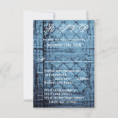 3.5x5 R.S.V.P. Kaart Rustieke Tin Panel Plafondtel (Voorkant)