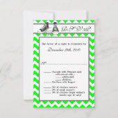 3,5x5 R.S.V.P. Kaart Teenage Sneakers Chevron Stri (Voorkant)