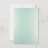 3.5x5 R.S.V.P. Kaart Tiener Frosted Glass Mirror (Achterkant)