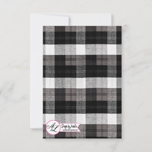 3,5x5 R.S.V.P. Kaart XMAS Truck kerstbuffel P (Achterkant)