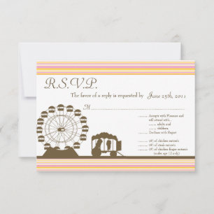 3.5x5 R.S.V.P Reply Kaart Carnaval