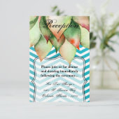 3.5x5 Receptie Kaart Boho Cacti Cactus Succulent (Staand voorkant)