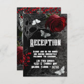 3.5x5 Receptie Kaart Katoen Haunting Adeline Zade (Voorkant / Achterkant)