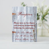 3.5x5 Receptie Kaart Wit Wassen Hout Schuurdeur Co (Staand voorkant)