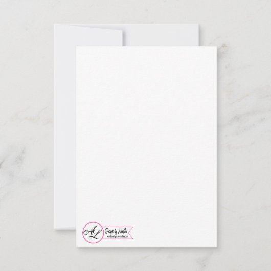 3.5x5 Receptie Kaart Wit Wassen Hout Schuurdeur Co (Achterkant)