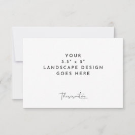 3,5x5" RSVP bijlage kaart afdruk sjabloon