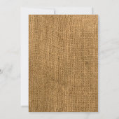 3.5x6 Directiekaart Mason Jar Burlap Country Rus Kaart (Achterkant)