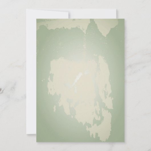 3.5x6 Direction Card Duck Hunting Rustic Kaart (Achterkant)