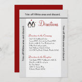 3.5x6 Direction Card Penguin Love Coup Kaart (Voorkant / Achterkant)