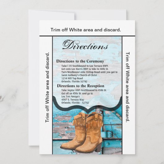 3.5x6 richtingen Kaart Blauw Houten Schuurdeurlaar (Voorkant)