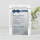 3.5x6 richtingen Kaart Frosted Glass gebarsten spi (Staand voorkant)