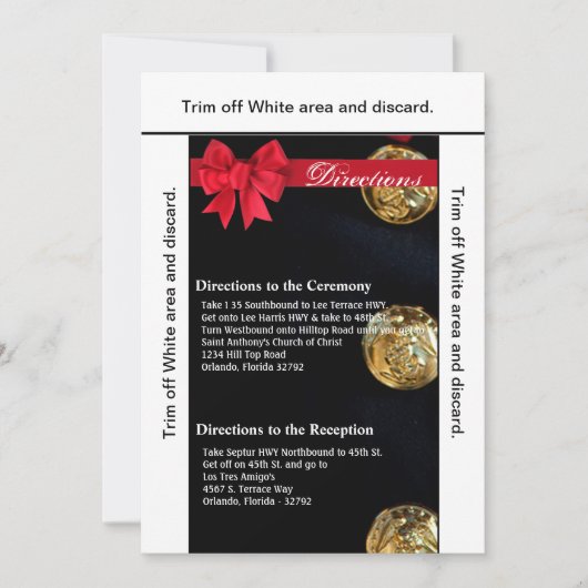 3.5x6 richtingen Kaart Marine Dress Blues Uniform (Voorkant)