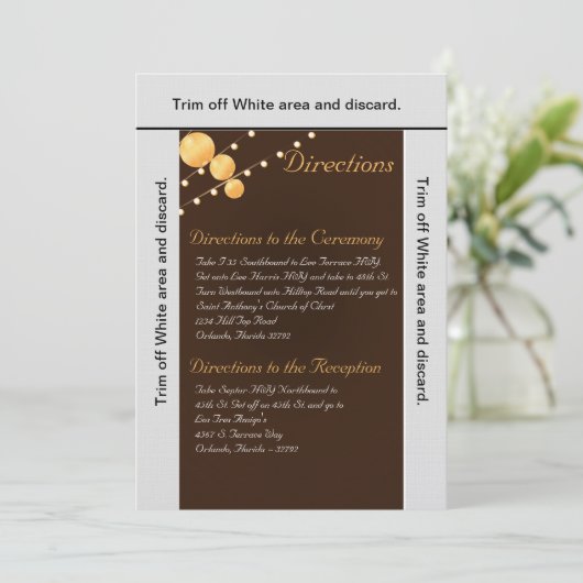 3.5x6 richtingen Kaart papieren lantaarns br (Staand voorkant)