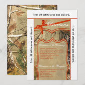 3.5x6 Richtingenkaarten voor jagers Camofloug Kaart (Voorkant / Achterkant)