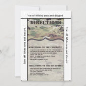 3.5x6 routebeschrijving Kaart Army Air Force OCP C (Voorkant)