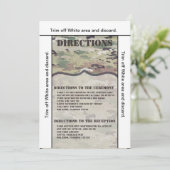 3.5x6 routebeschrijving Kaart Army Air Force OCP C (Staand voorkant)