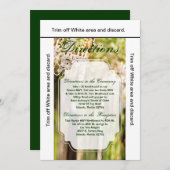 3.5x6 Routebeschrijving Kaart Crystal Chandelier O (Voorkant / Achterkant)