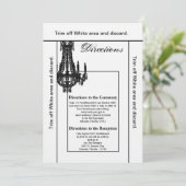 3.5x6 Routebeschrijving Kaart Crystal Kroonluchter (Staand voorkant)