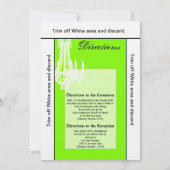 3.5x6 Routebeschrijving Kaart Crystal Kroonluchter (Voorkant)