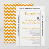 3.5x6 Routebeschrijving Kaart Geel Gre Chevro (Voorkant / Achterkant)