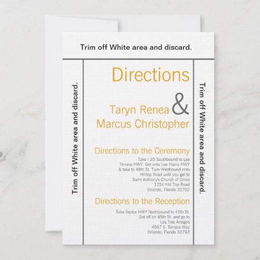 3.5x6 Routebeschrijving Kaart Geel Gre Chevro (Voorkant)