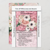 3.5x6 Routebeschrijving Kaart Geometric Garden Roo (Voorkant / Achterkant)