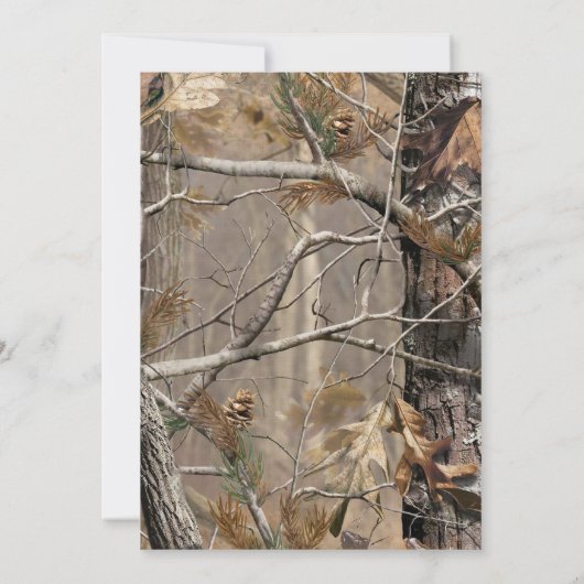 3.5x6 Routebeschrijving Kaart Hunters Camo Camofla (Achterkant)