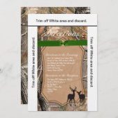 3.5x6 Routebeschrijving Kaart Hunters Camo Camofla (Voorkant / Achterkant)