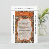 3.5x6 Routebeschrijving Kaart Jagen Paar Herten Do (Staand voorkant)