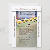 3.5x6 Routebeschrijving Kaart Mason Jar Kaarsenhou (Voorkant)