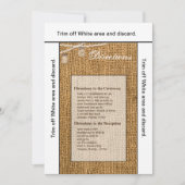 3.5x6 Routebeschrijving Kaart Mason Jar String Lig (Voorkant)