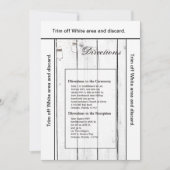 3.5x6 Routebeschrijving Kaart Mason Jar String Lig (Voorkant)