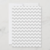 3.5x6 Routebeschrijving Kaart Modern Chevron Strip (Achterkant)
