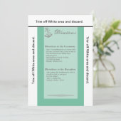 3.5x6 Routebeschrijving Kaart Nautische Knoop Anke (Staand voorkant)