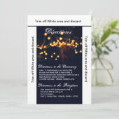 3.5x6 Routebeschrijving Kaart Oak Tree String Ligh (Staand voorkant)