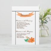 3.5x6 Routebeschrijving Kaart Spring Hibiscus Flow (Staand voorkant)